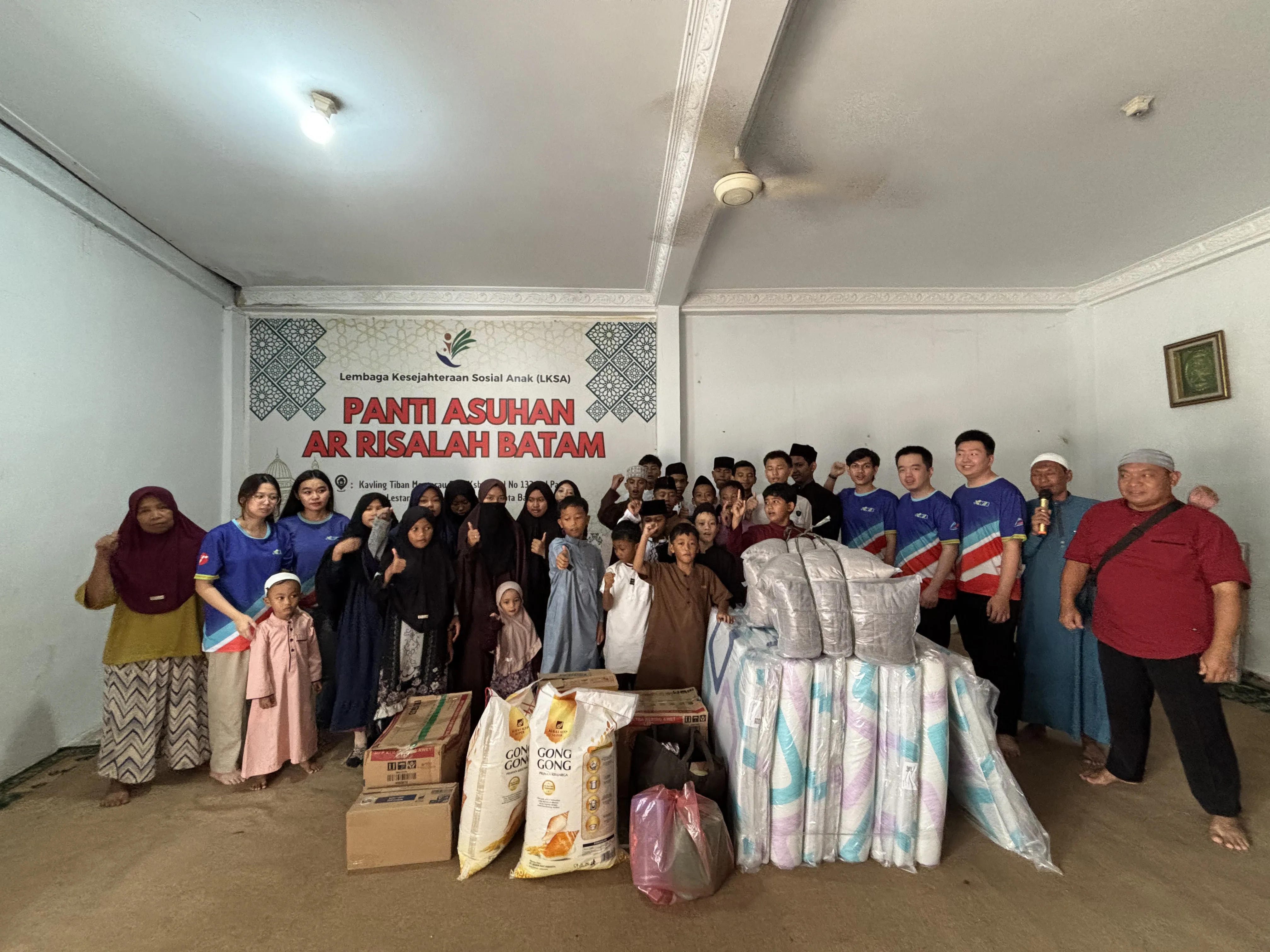 Nongsa Group melakukan kegiatan Corporate Social Responsibility (CSR) ke Panti Asuhan AR RISALAH